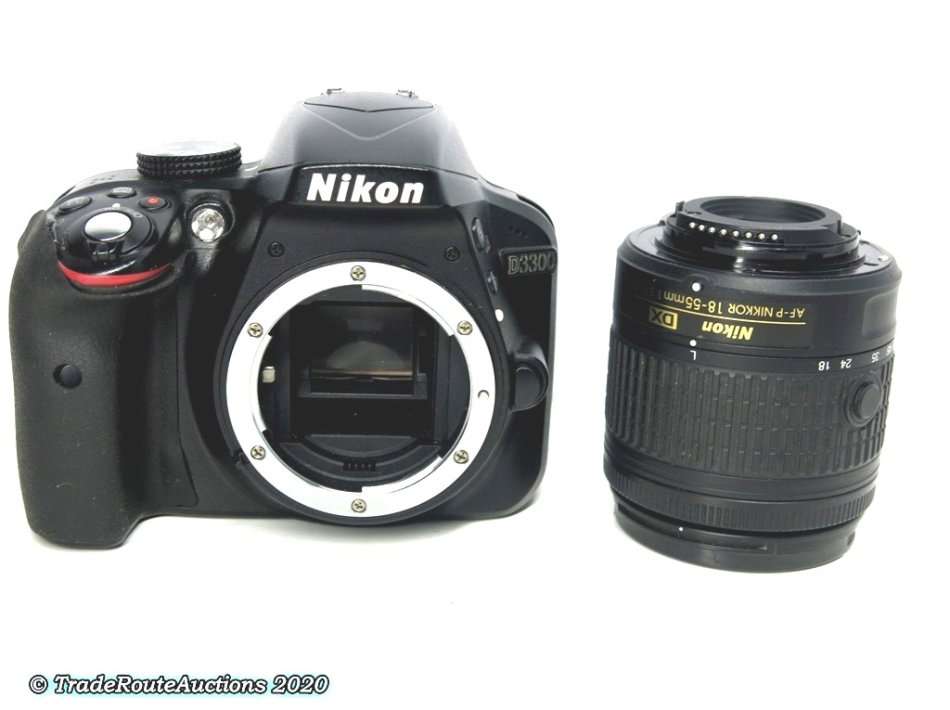 PLEASE READ ** Nikon D3300 24.2 MP CMOS Digital SLR CAMERA with AF-P DX NIKKOR 18-55mm DX Lens