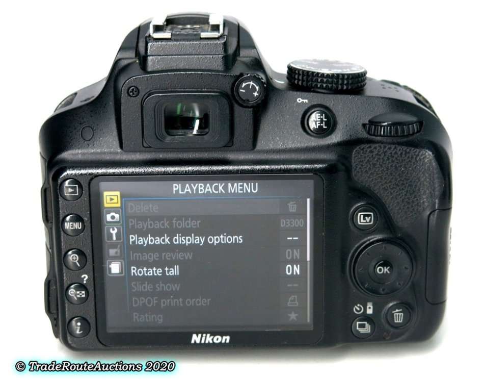 PLEASE READ ** Nikon D3300 24.2 MP CMOS Digital SLR CAMERA with AF-P DX NIKKOR 18-55mm DX Lens