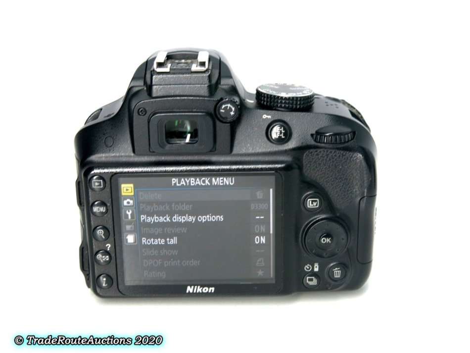 PLEASE READ ** Nikon D3300 24.2 MP CMOS Digital SLR CAMERA with AF-P DX NIKKOR 18-55mm DX Lens
