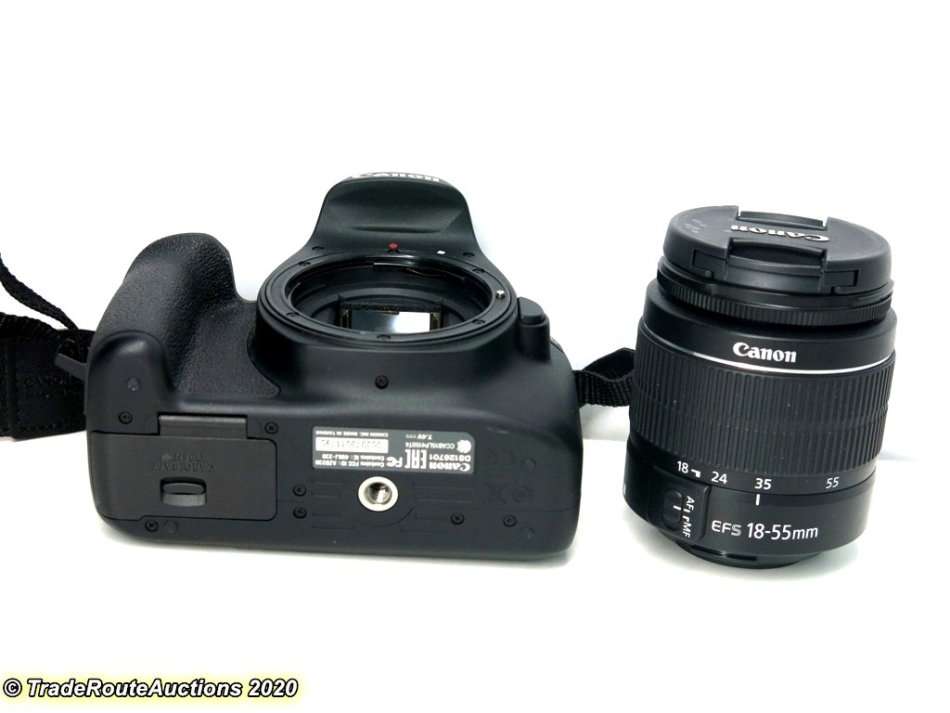 Canon 4000D DSLR Camera and EF-S 18-55 mm f/3.5-5.6 III Lens Kit