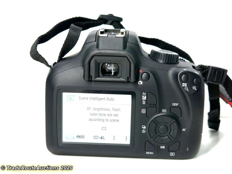 Canon 4000D DSLR Camera and EF-S 18-55 mm f/3.5-5.6 III Lens Kit