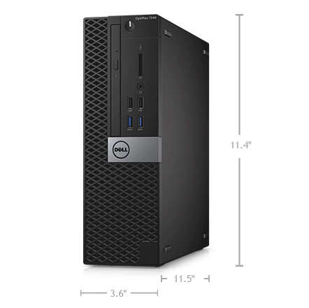 Dell OptiPlex 7040 ULTRA SFF Desktop PC | Core i7 6700 3.4Ghz | 8GB RAM | 500GB HDD DESKTOP PC