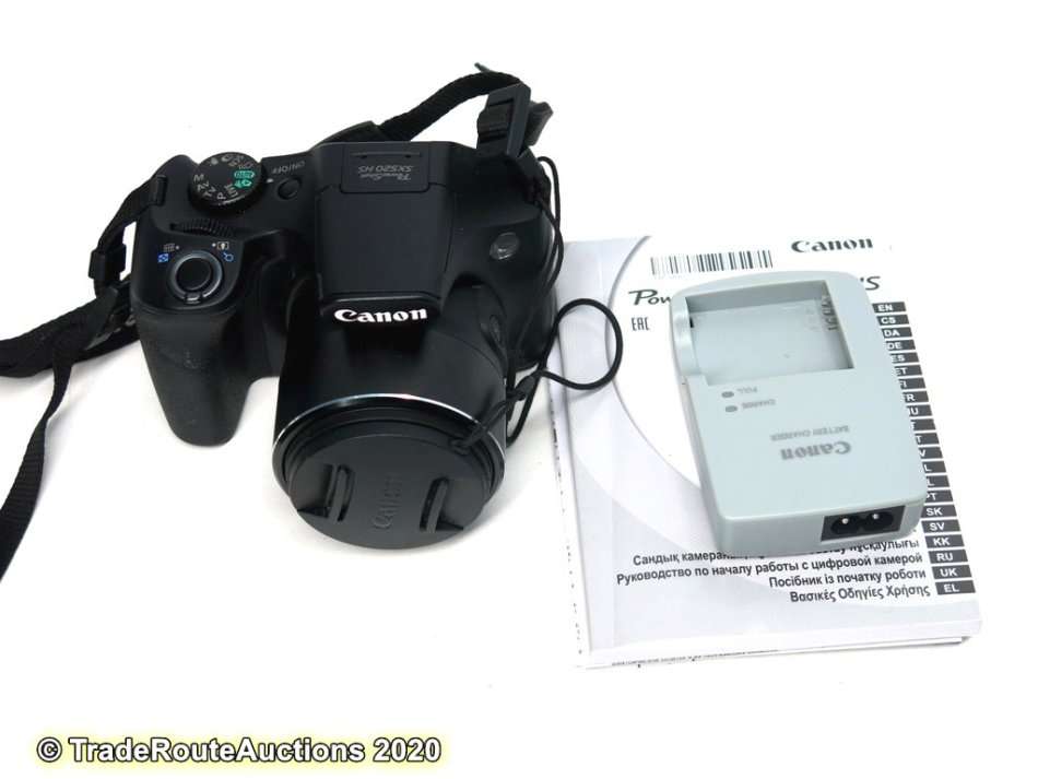 Canon PowerShot SX520 HS 16.0MP X 42 zoom Digital Camera - 84X ZOOMPLUS