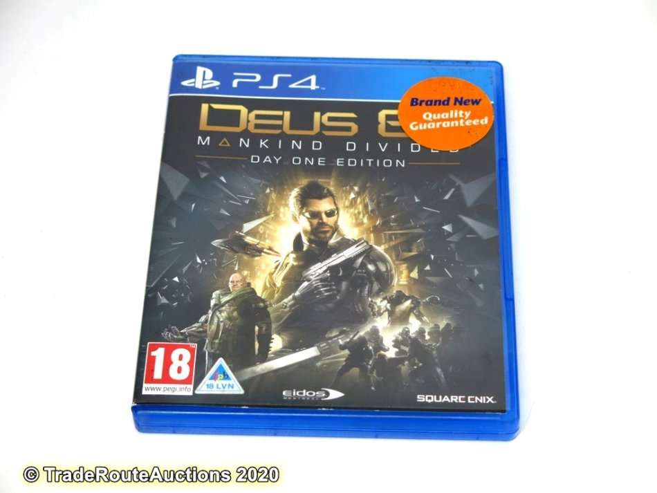 Deus Ex: Mankind Divided Day 1 Edition - PLAYSTATION 4 - PS4 GAME