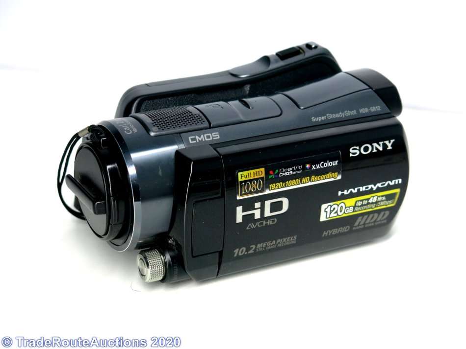 Sony HDR-SR12 120GB Hybrid HDD/Memory Stick FULL HD Camcorder