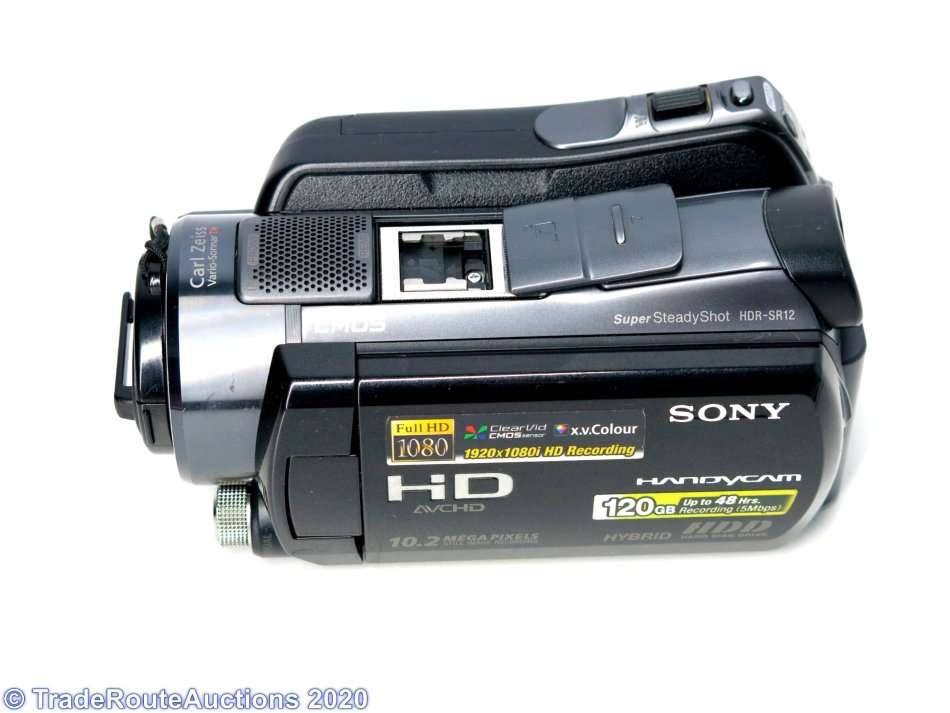 Sony HDR-SR12 120GB Hybrid HDD/Memory Stick FULL HD Camcorder