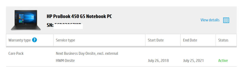 HP PROBOOK 450 G5 8th Gen 15.6" LAPTOP with Warranty *** DELIVERY DURING LOCK DOWN ***