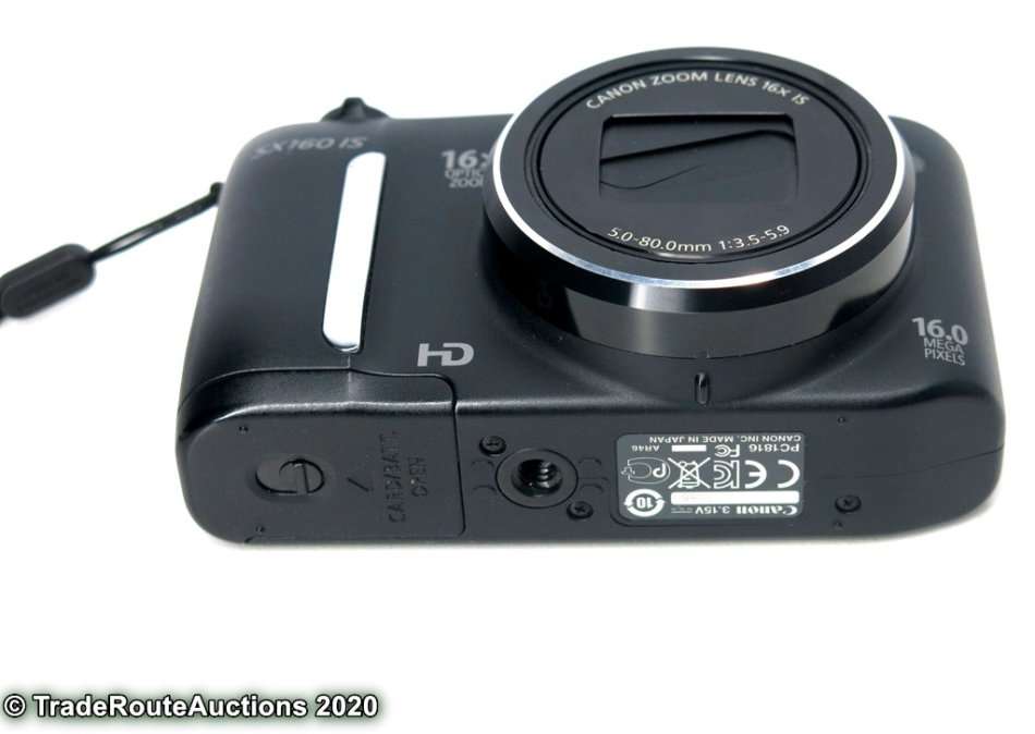 Canon PowerShot SX160 IS 16.0 MP Digital Camera with 16x Wide-Angle Optical Image Stabilized Zoom