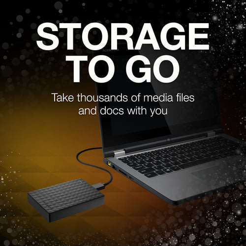 Seagate 1TB 2.5-inch Expansion Portable Hard Drive | External Drive 1000GB