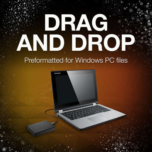 Seagate 1TB 2.5-inch Expansion Portable Hard Drive | External Drive 1000GB