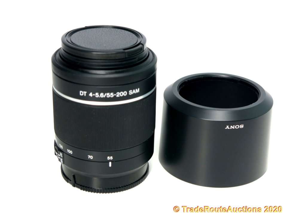 Sony 55-200mm f/4-5.6 Compact Super Telephoto Zoom Lens - For Sony DSLR Cameras