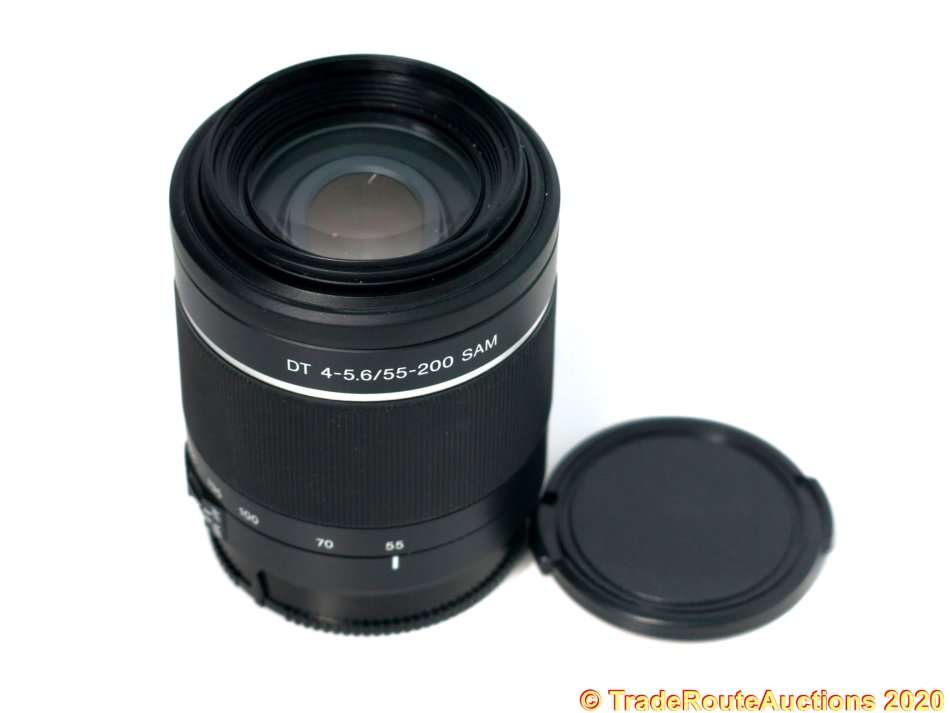 Sony 55-200mm f/4-5.6 Compact Super Telephoto Zoom Lens - For Sony DSLR Cameras