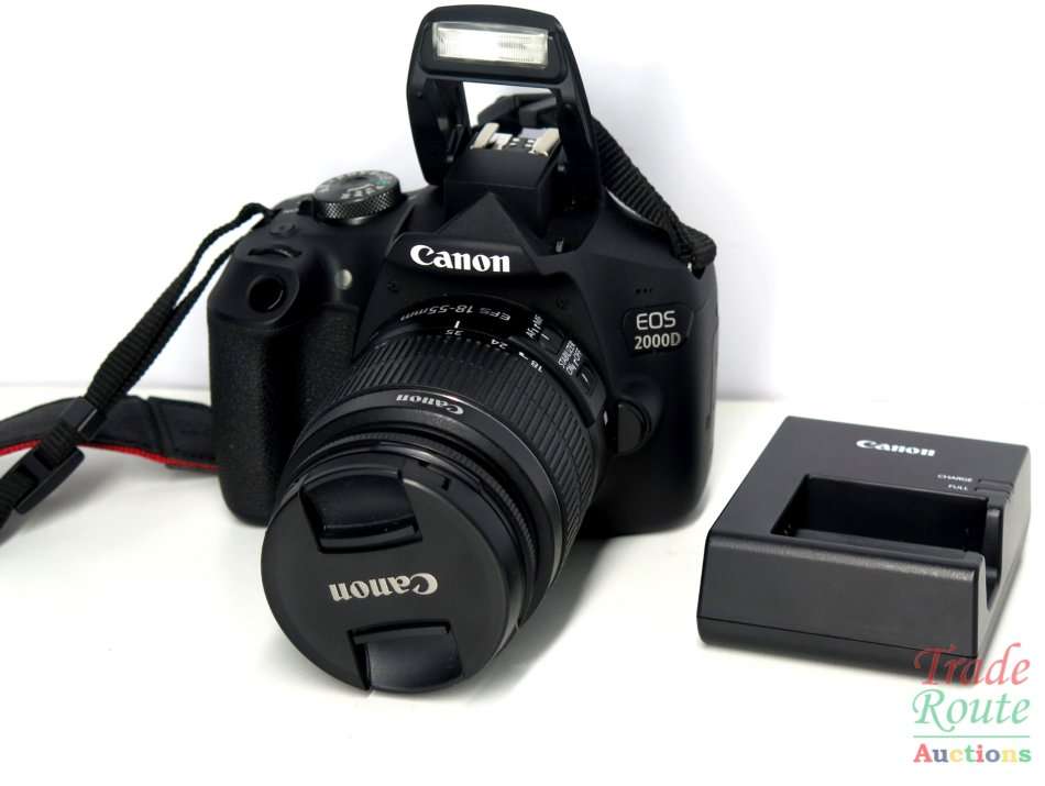 Canon 2000D DSLR Lens Kit  with Canon 18-55 Lens