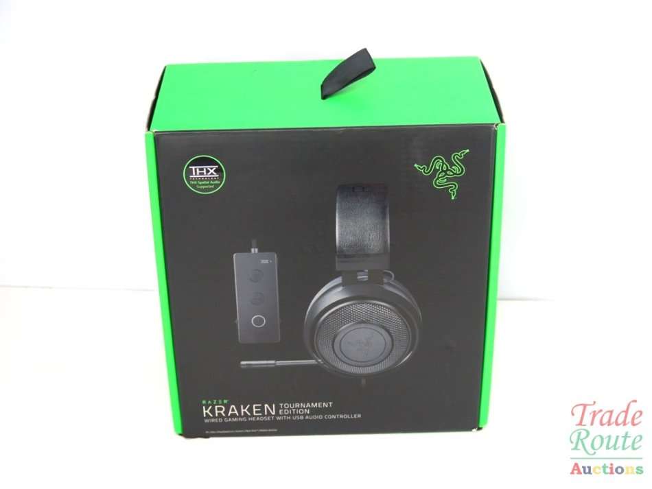 Razer - Kraken Tournament Edition Wired Gaming Headset THX - Black (PC/Gaming)