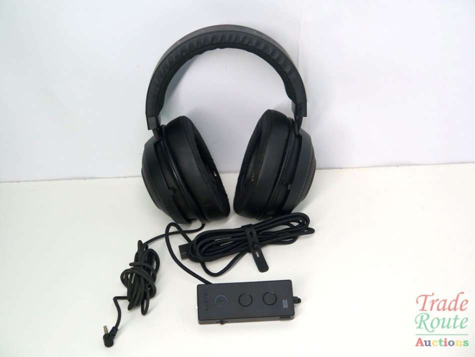 Razer - Kraken Tournament Edition Wired Gaming Headset THX - Black (PC/Gaming)