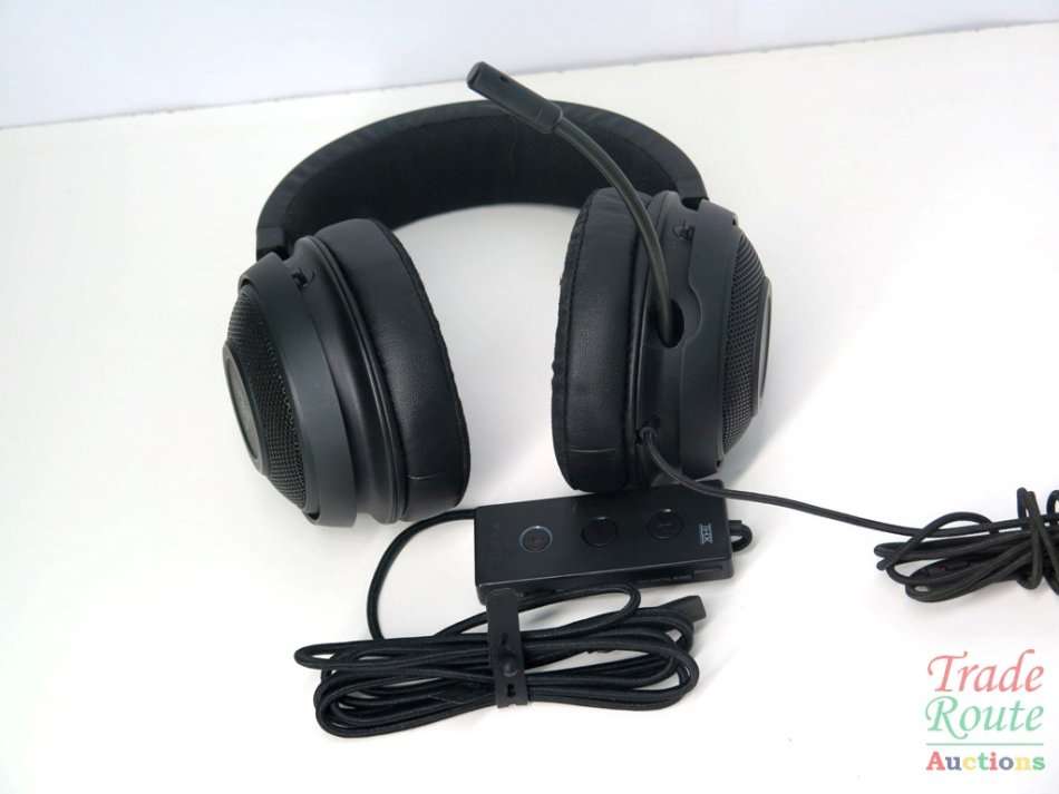 Razer - Kraken Tournament Edition Wired Gaming Headset THX - Black (PC/Gaming)