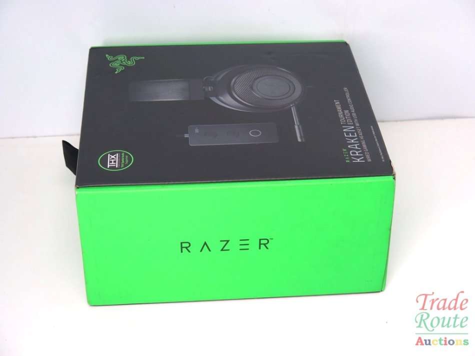 Razer - Kraken Tournament Edition Wired Gaming Headset THX - Black (PC/Gaming)