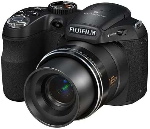 Fujifilm FinePix S1800 12.2 MP Digital Camera with 18x Wide Angle Optical Dual Image Stabilized Zoom