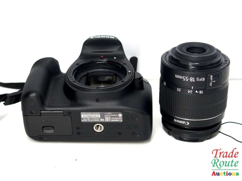 Canon 4000D DSLR Camera and EF-S 18-55 mm f/3.5-5.6 III Lens Kit