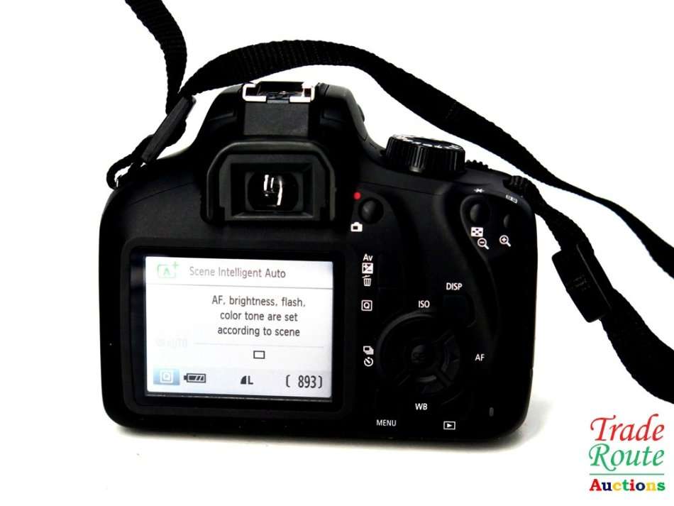 Canon 4000D DSLR Camera and EF-S 18-55 mm f/3.5-5.6 III Lens Kit