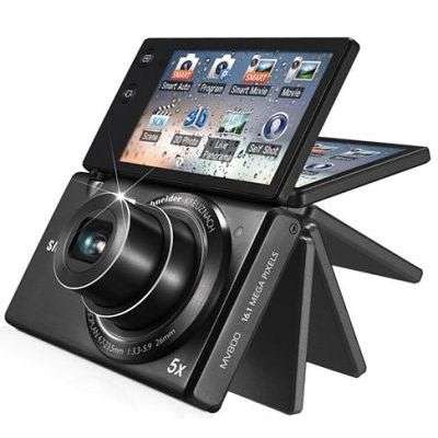 Samsung Multiview MV800 16.1MP Digital Camera with 5x Optical Zoom