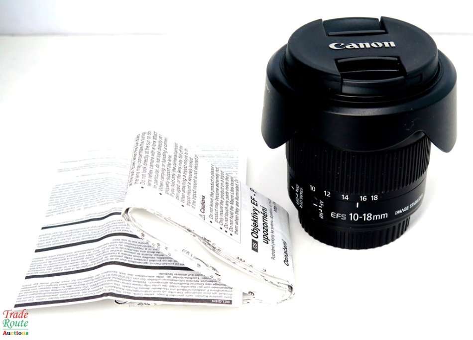 Canon EF-S 10-18mm f/4.5-5.6 IS (Image Stabilizer) STM Zoom Lens for Canon DSLR Cameras