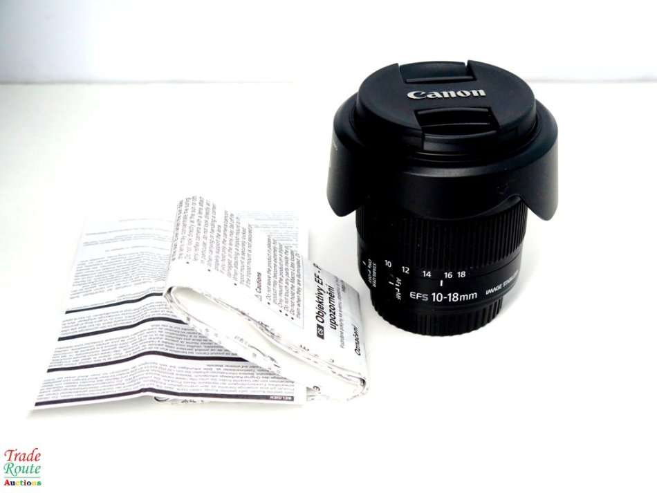 Canon EF-S 10-18mm f/4.5-5.6 IS (Image Stabilizer) STM Zoom Lens for Canon DSLR Cameras