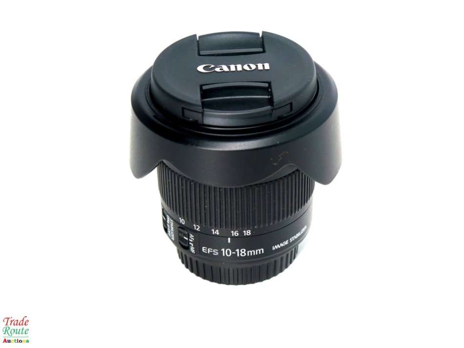 Canon EF-S 10-18mm f/4.5-5.6 IS (Image Stabilizer) STM Zoom Lens for Canon DSLR Cameras