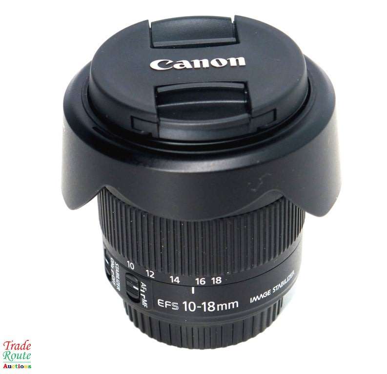 Canon EF-S 10-18mm f/4.5-5.6 IS (Image Stabilizer) STM Zoom Lens for Canon DSLR Cameras