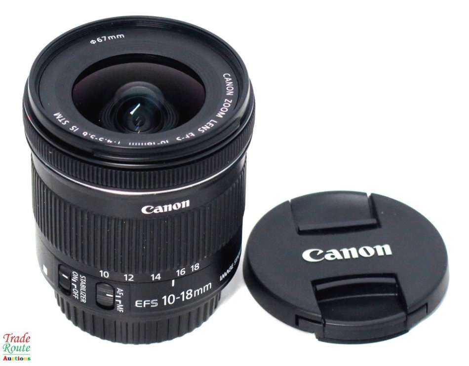 Canon EF-S 10-18mm f/4.5-5.6 IS (Image Stabilizer) STM Zoom Lens for Canon DSLR Cameras