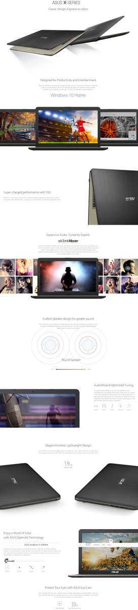 ASUS VivoBook 15 X541SA 15.6 Inch HD Notebook