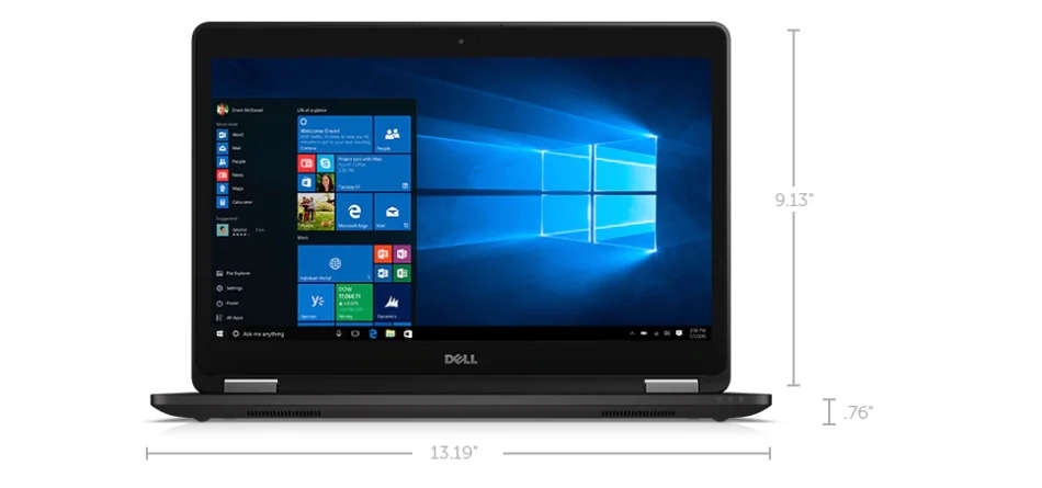 DELL LATITUDE E7470 | CORE i5 6300U 2.4GHz 6th Gen | 16GB RAM | 256GB SSD | HDMI | LAPTOP ULTRABOOK