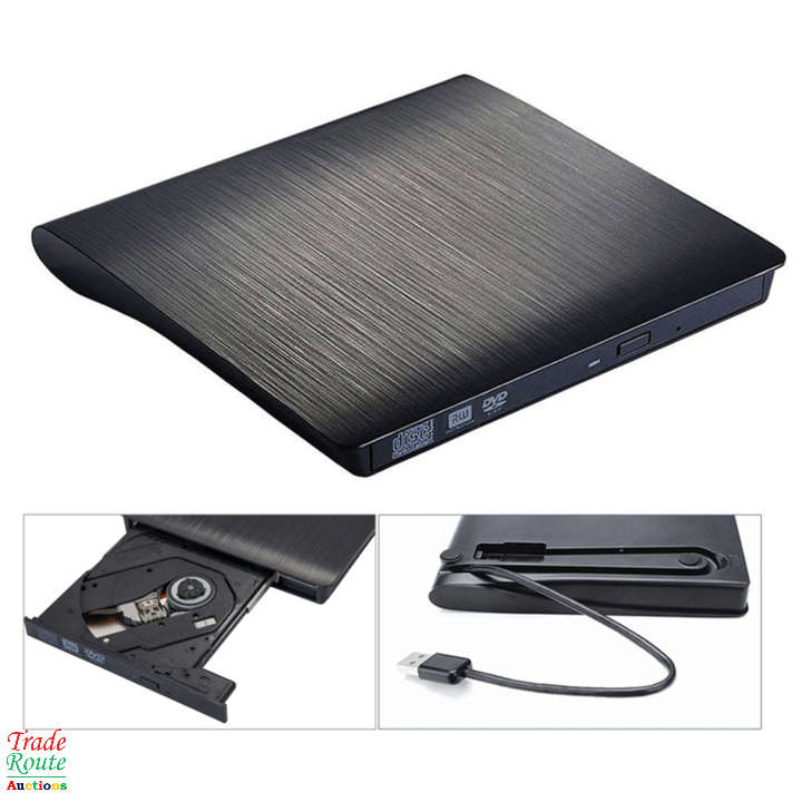 Mobile External USB 3.0 CD DVD-RW Burner DVD Writer Drive Plug And Play For Laptop / Desktop PC