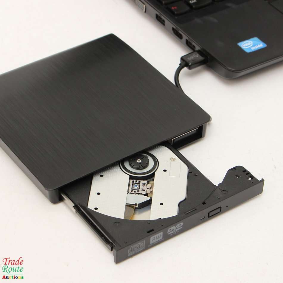 Mobile External USB 3.0 CD DVD-RW Burner DVD Writer Drive Plug And Play For Laptop / Desktop PC