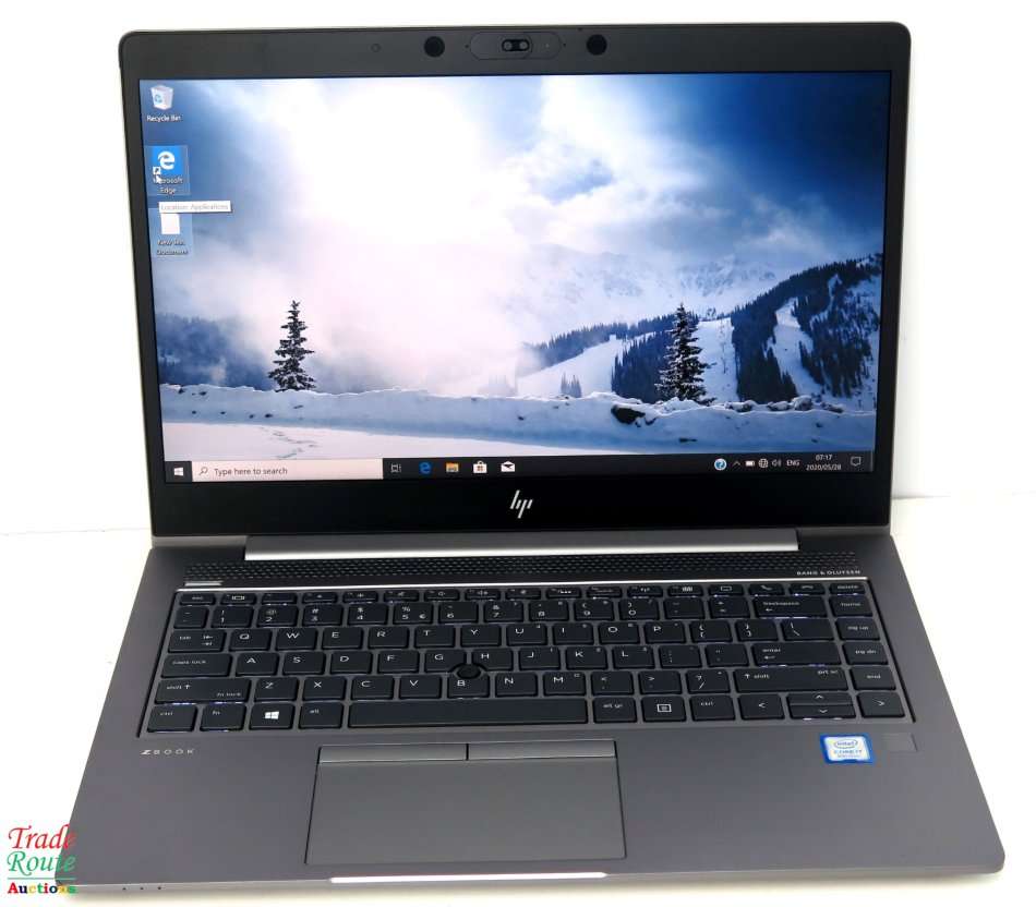HP ZBook 14u G5 Mobile Workstation | Core i7 8550U 8th Gen 1.8Ghz | 16GB RAM | 256GB SSD 14" LAPTOP