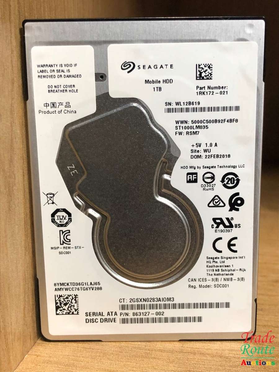 Superfast # Seagate Mobile 1TB HDD (1000 GB) Laptop Hard Drive