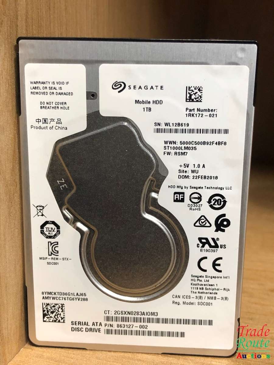 Superfast # Seagate Mobile 1TB HDD (1000 GB) Laptop Hard Drive