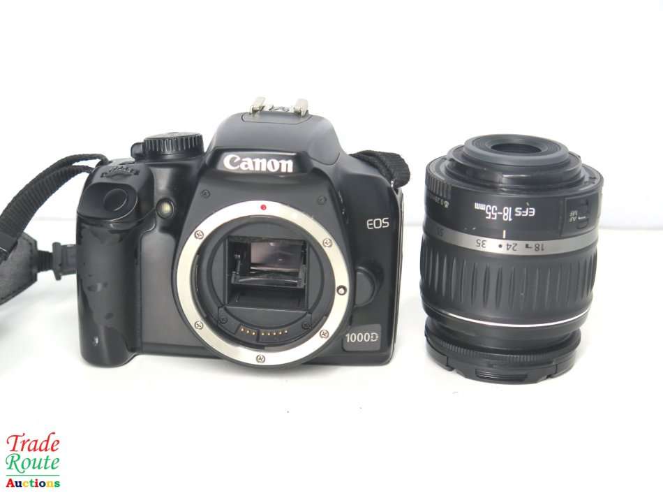 Canon EOS 1000D Digital SLR camera plus Canon 18-55mm Lens Professional KIT