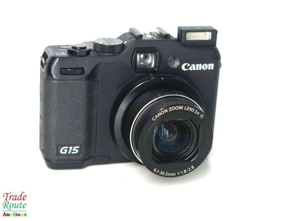 Canon PowerShot G15 | DIGIC 4 IMAGE PROCESSOR | 5X OPTICAL ZOOM | DIGITAL CAMERA