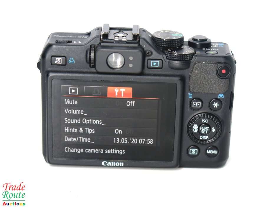 Canon PowerShot G15 | DIGIC 4 IMAGE PROCESSOR | 5X OPTICAL ZOOM | DIGITAL CAMERA