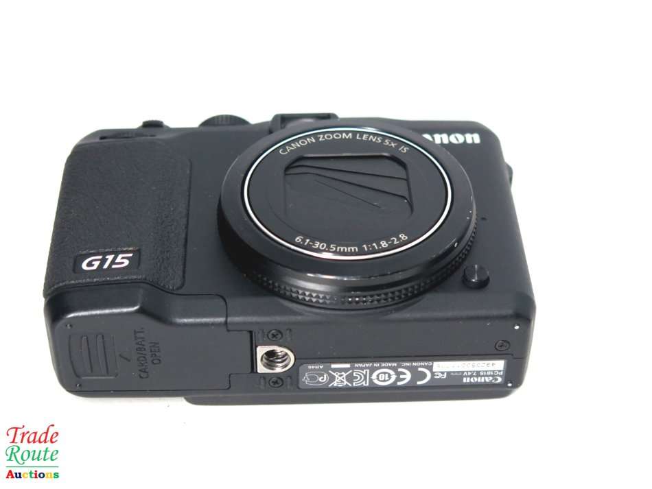 Canon PowerShot G15 | DIGIC 4 IMAGE PROCESSOR | 5X OPTICAL ZOOM | DIGITAL CAMERA