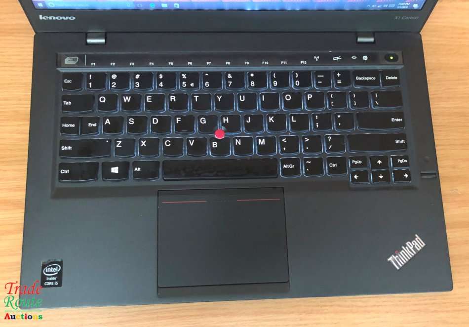 Touch Bar - LENOVO X1 CARBON LAPTOP | 14 inch | CORE i5 1.6GHz | 4GB RAM | 256GB SSD | NOTEBOOK