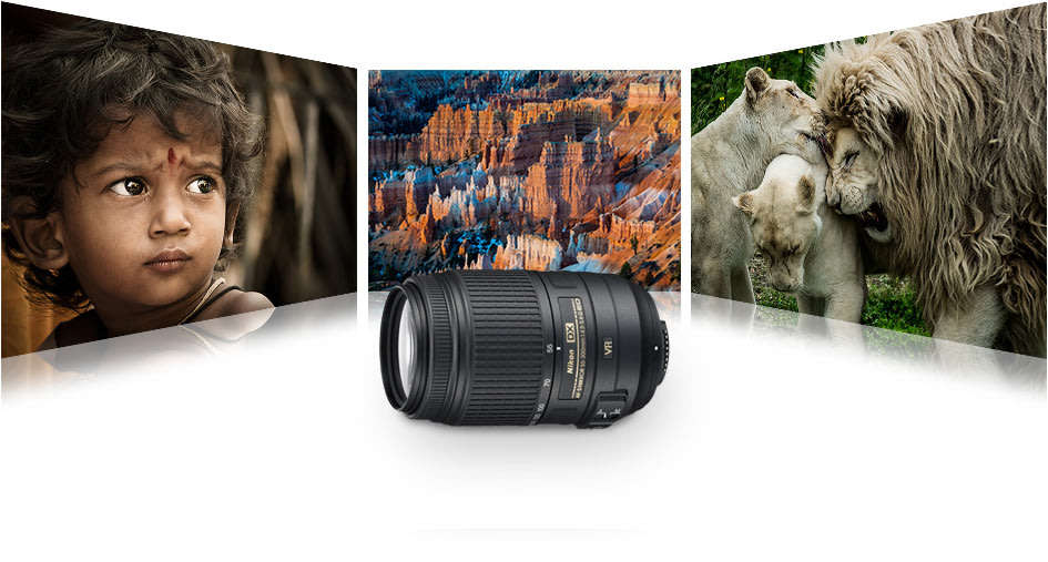 Nikon DX AF-S NIKKOR 55-300MM ED VR Lens for Nikon Digital SLR Cameras