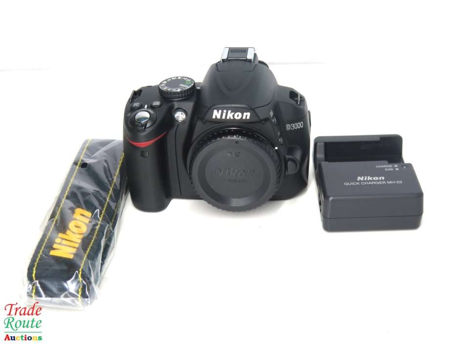 DEMO ** NIKON D3000 DSLR CAMERA  (BODY ONLY) PROFESSIONAL CAMERA BODY