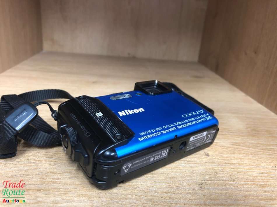 Nikon COOLPIX AW130 16 MP CMOS Waterproof Digital Camera with GPS & Full HD 1080p Video