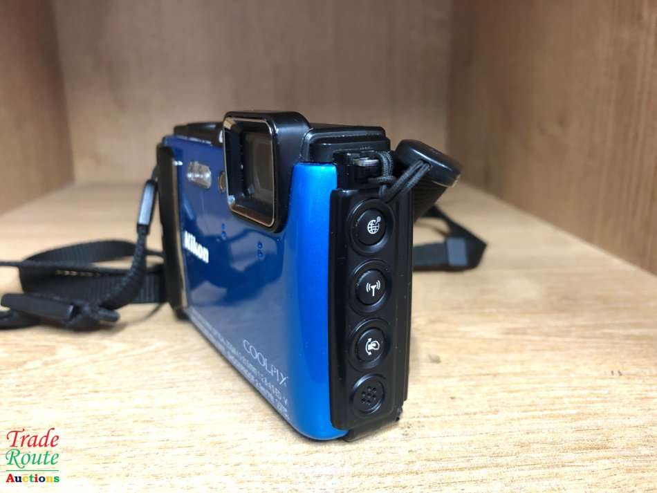 Nikon COOLPIX AW130 16 MP CMOS Waterproof Digital Camera with GPS & Full HD 1080p Video