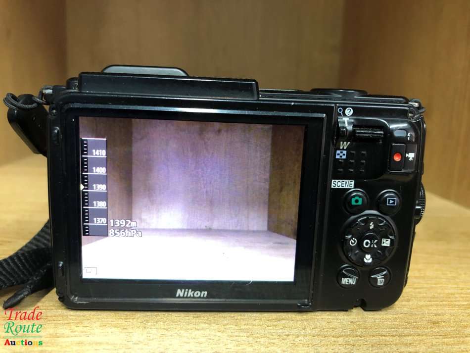 Nikon COOLPIX AW130 16 MP CMOS Waterproof Digital Camera with GPS & Full HD 1080p Video