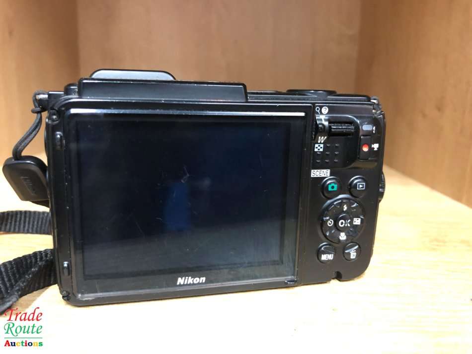 Nikon COOLPIX AW130 16 MP CMOS Waterproof Digital Camera with GPS & Full HD 1080p Video