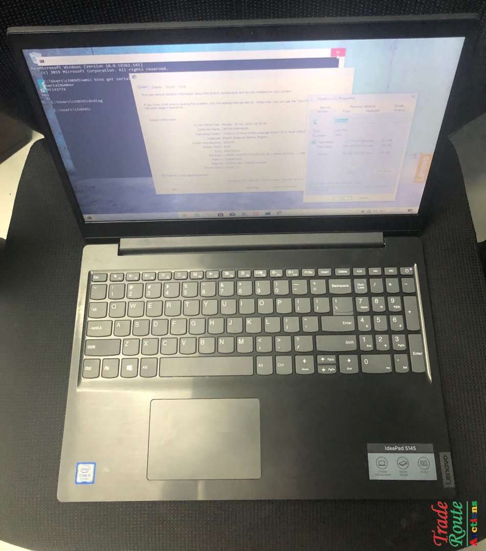 LENOVO IDEAPAD S145 81MV LAPTOP | CORE i5 8265U 8th Gen @ 1.6GHZ  | 4GB RAM | 1TB HDD | NOTEBOOK