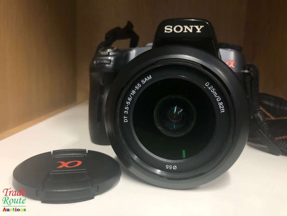 SONY ALPHA A550 DSLR PROFESSIONAL DIGITAL CAMERA + 18-55 SONY LENS KIT 14.2megapixels